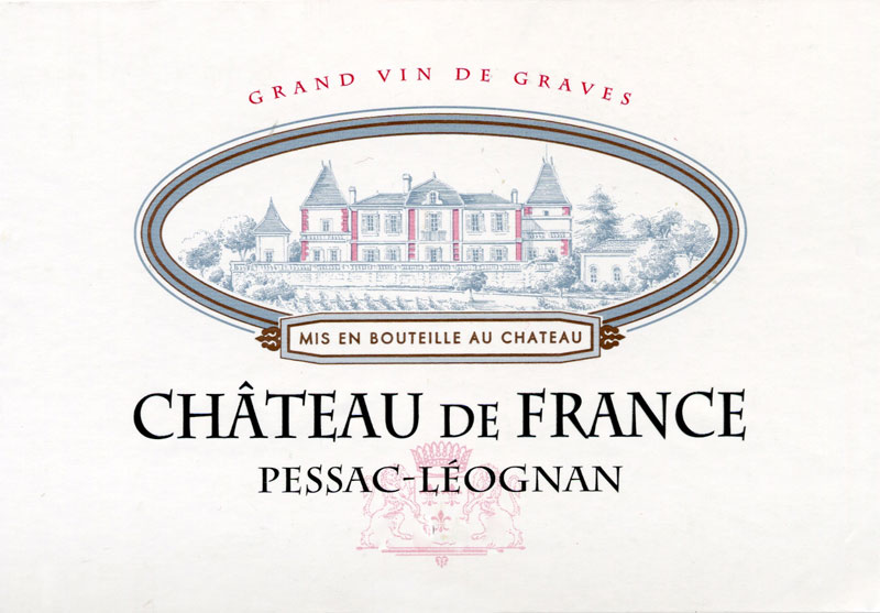 Château de France Pessac Léognan