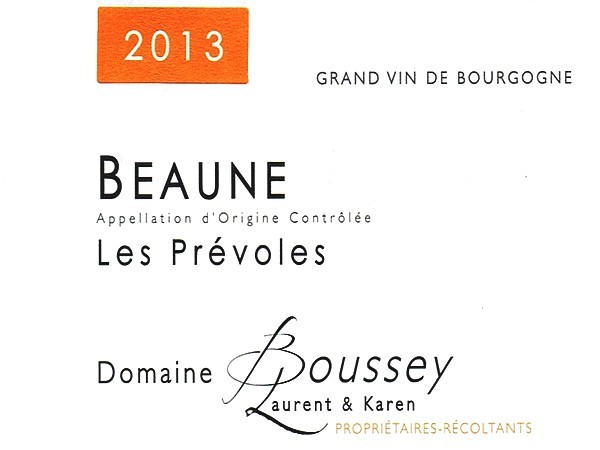 Domaine Boussey Laurent & Karen