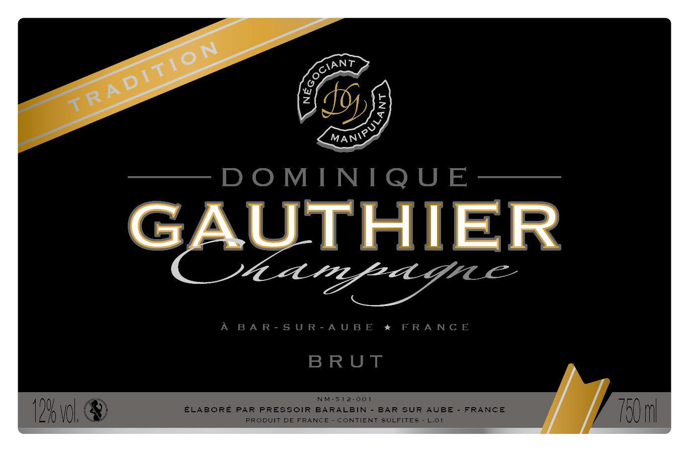 Champagne Dominique Gauthier